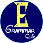 english grammar quiz android application logo